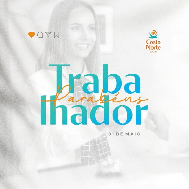 Feliz Dia do Trabalhador! 💼

Hoje é dia de celebrar a dedicação, o esforço e a garra de todos que fazem a diferença todos os dias! ✨
Que tal aproveitar essa data para descansar e recarregar as energias em um lugar especial? 🌴

Aqui no Hotel Costa Norte, o seu merecido descanso tem vista para o mar 🌊, conforto garantido 🛏️ e momentos inesquecíveis ☀️

Parabéns a todos os trabalhadores! Vocês fazem o mundo acontecer! 🧡

#DiaDoTrabalhador #HotelCostaNorte #MerecidoDescanso #TrabalharParaViajar #FeriadoComVista